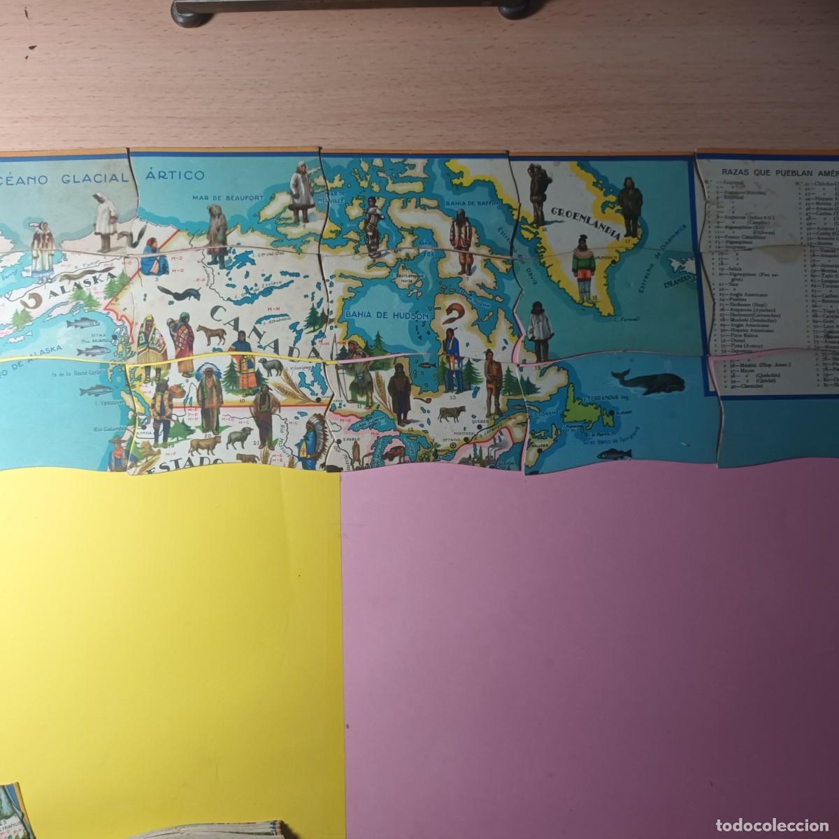 Puzzles: Puzle mapa de America Lote C - 216 - Foto 7