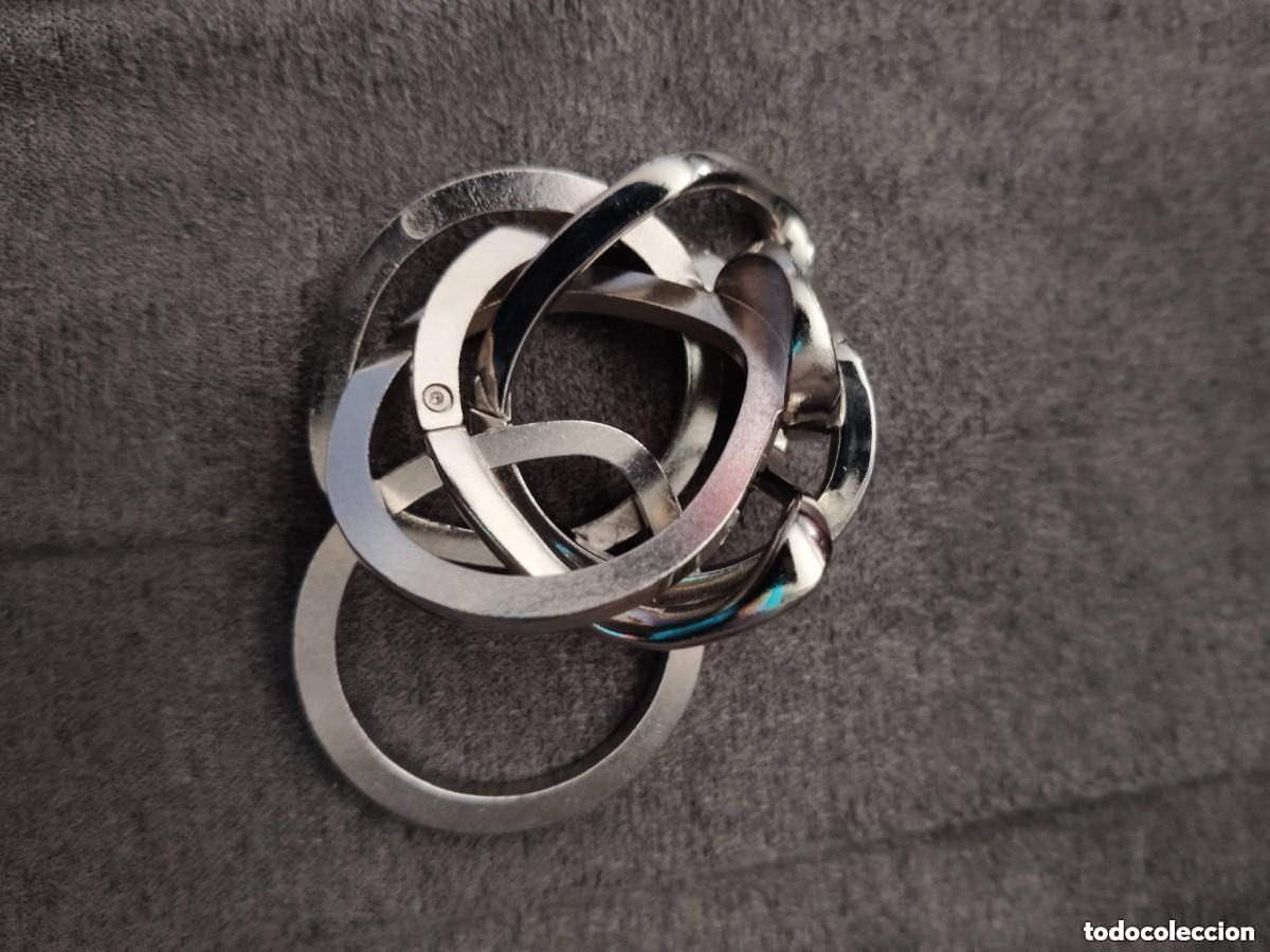 Puzzli: PUZZLE ,TIPO Hanayama Huzzle Cast RING II - Puzzle Piezas Metal level 5 estrellas