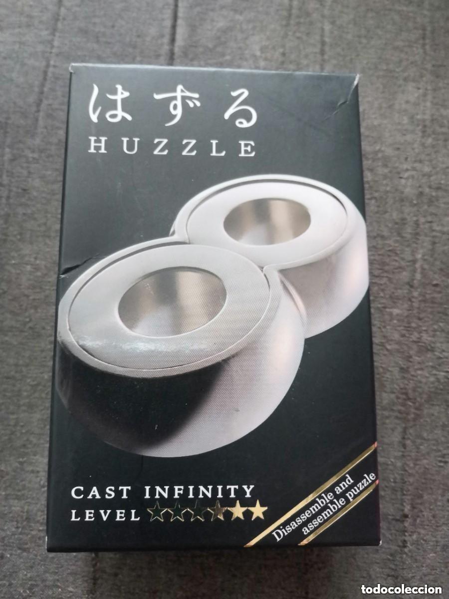 Puzzli: PUZZLE , Hanayama Huzzle Cast INFINITY - Puzzle Piezas Metal level 6 estrellas