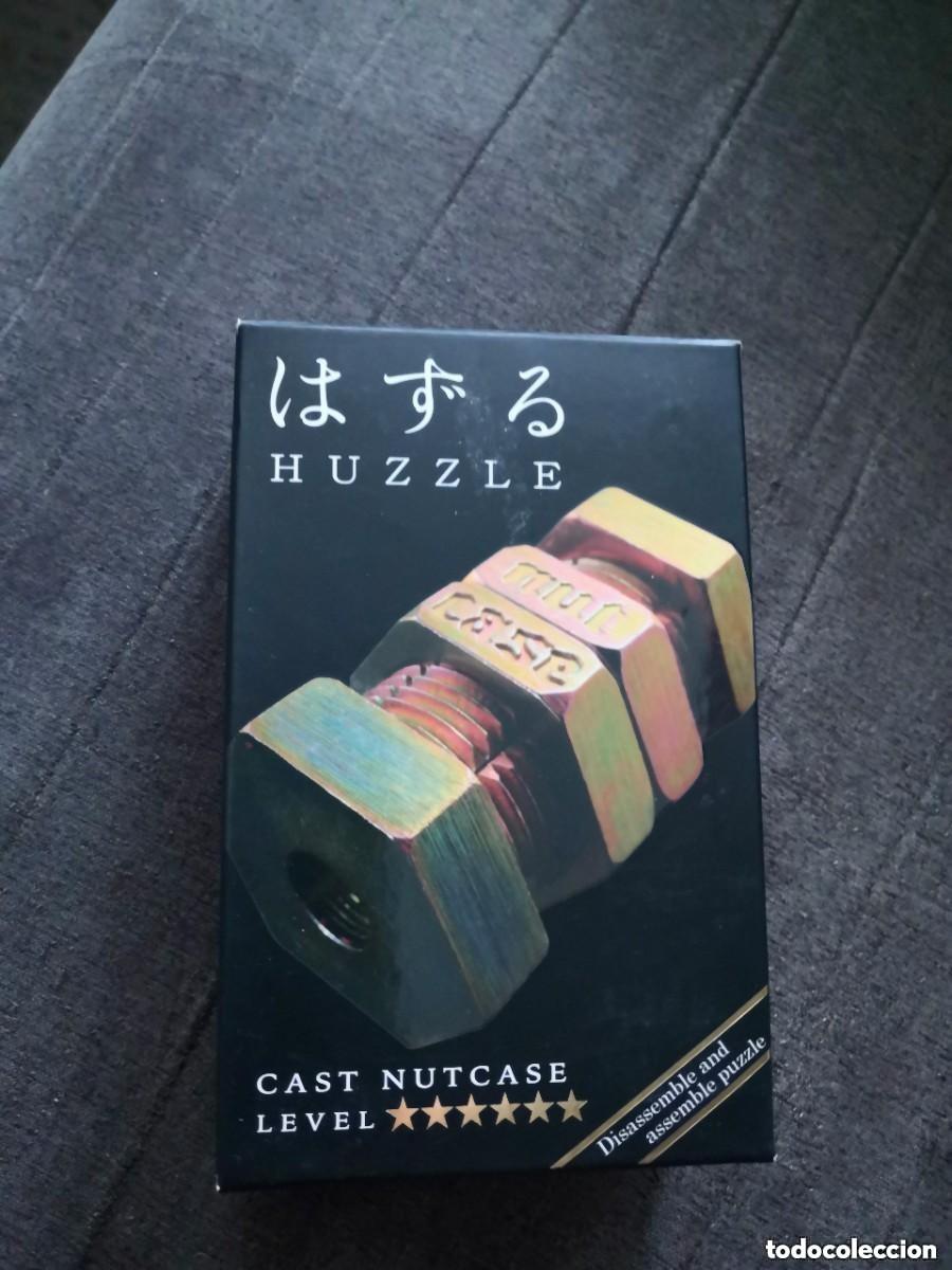 Puzzles: PUZZLE , Hanayama Huzzle Cast NUTCASE - Puzzle Piezas Metal level 6 estrellas