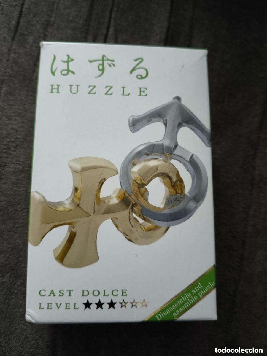 Puzzles: PUZZLE , Hanayama Huzzle Cast DOLCE - Puzzle Piezas Metal level 3 estrellas