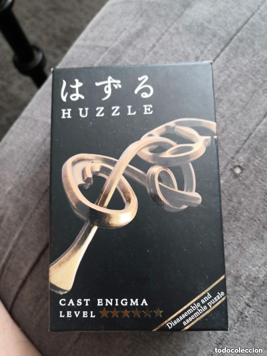 Puzzles: PUZZLE , Hanayama Huzzle Cast ENIGMA - Puzzle Piezas Metal level 6 estrellas
