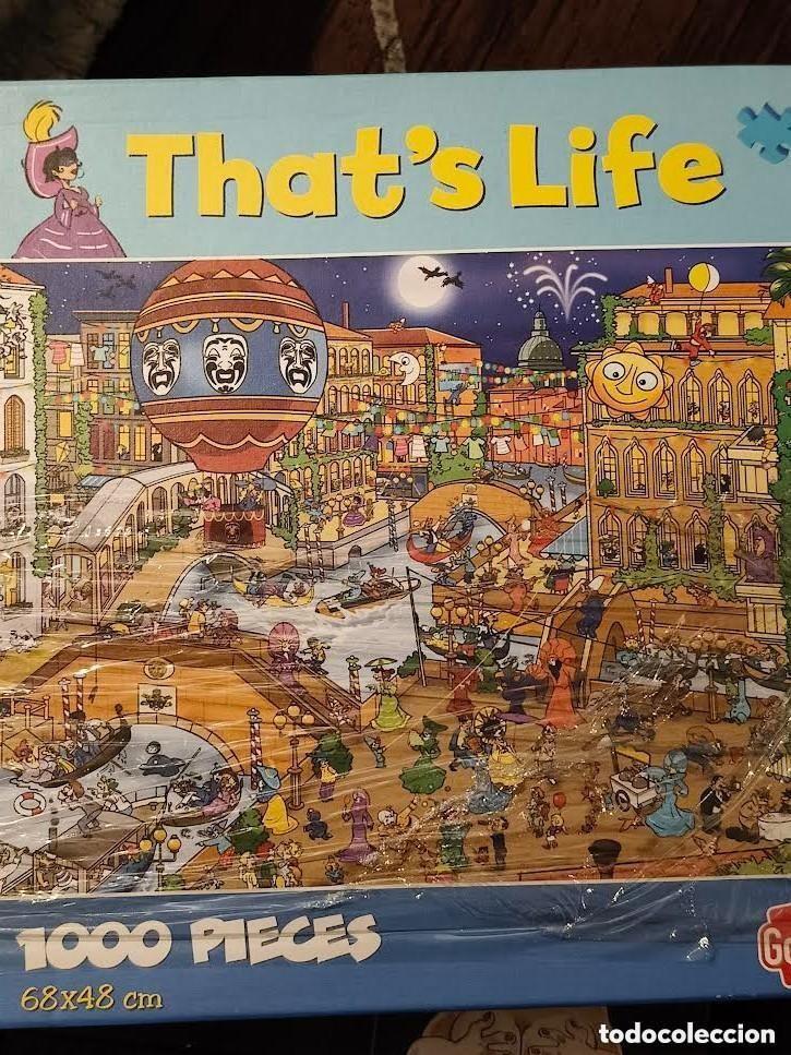Puzzles: PUZZLE , ROMPECABEZAS THAT&acute;S LIFE (asi es la vida) 1000 PIEZAS medidas 68x48 cm