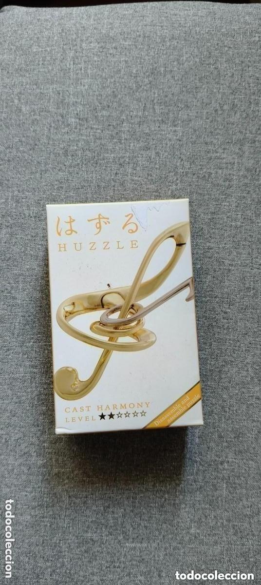 Puzzles: PUZZLE , Hanayama Huzzle Cast HARMONY - Puzzle Piezas Metal level 2 estrellas