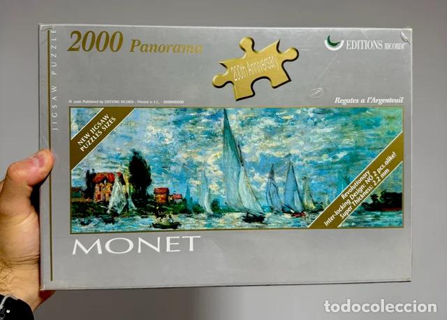 Puzzles: Puzzle Monet Regatas a l'Argenteuil 2000 piezas
