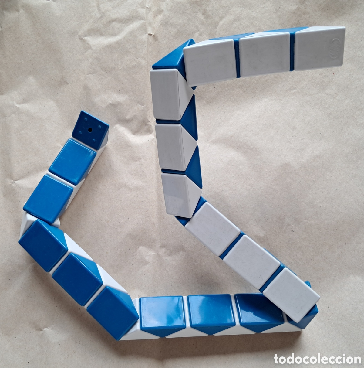 Puzzles: Juypa. Cubo serpiente azul, a&ntilde;os 80 - Foto 3