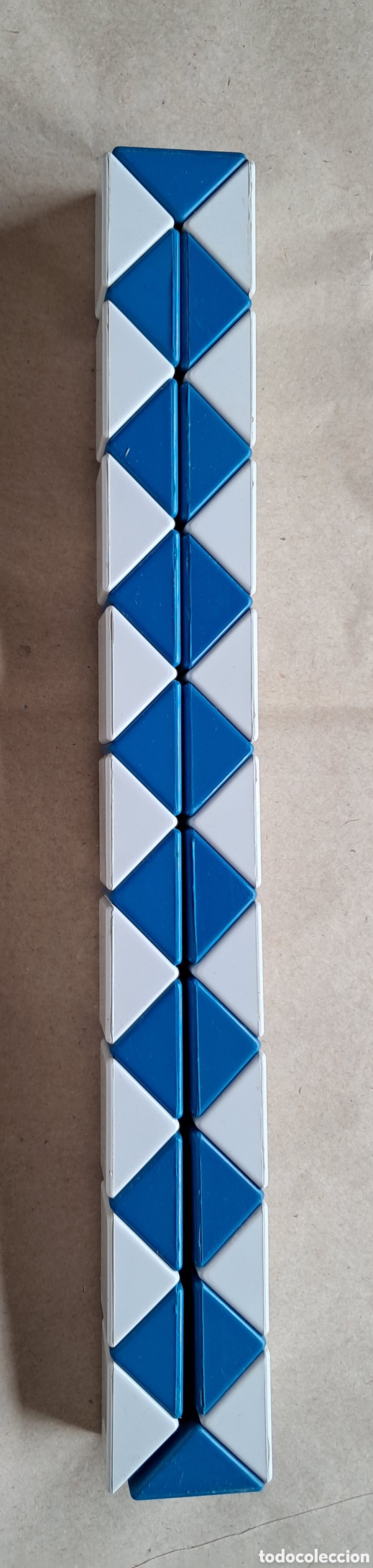 Puzzles: Juypa. Cubo serpiente azul, a&ntilde;os 80