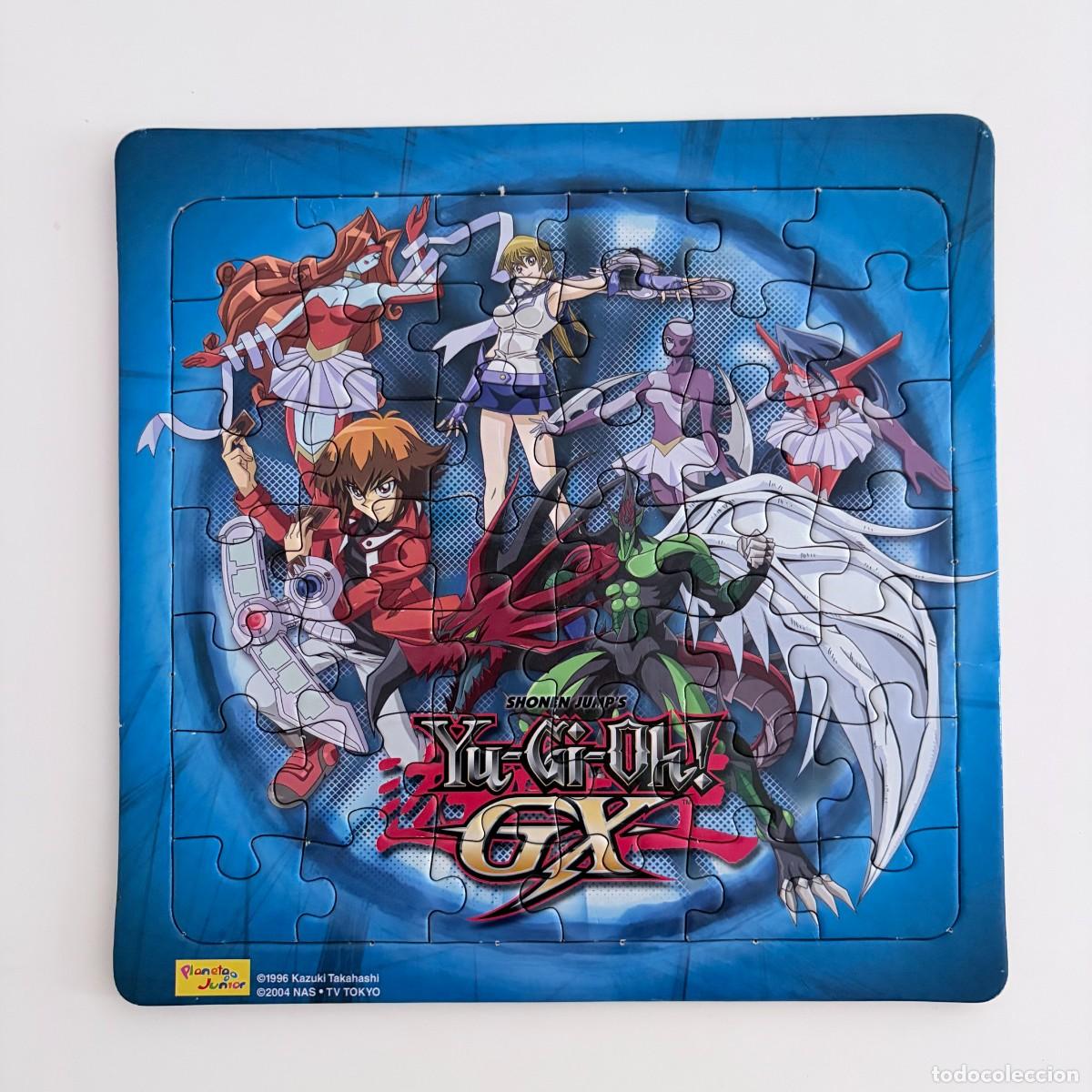 Puzzli: Frame Tray Puzzle Shonen Jumps Yu Gi Oh GX 2004 Planeta Junior ORIGINAL vintage