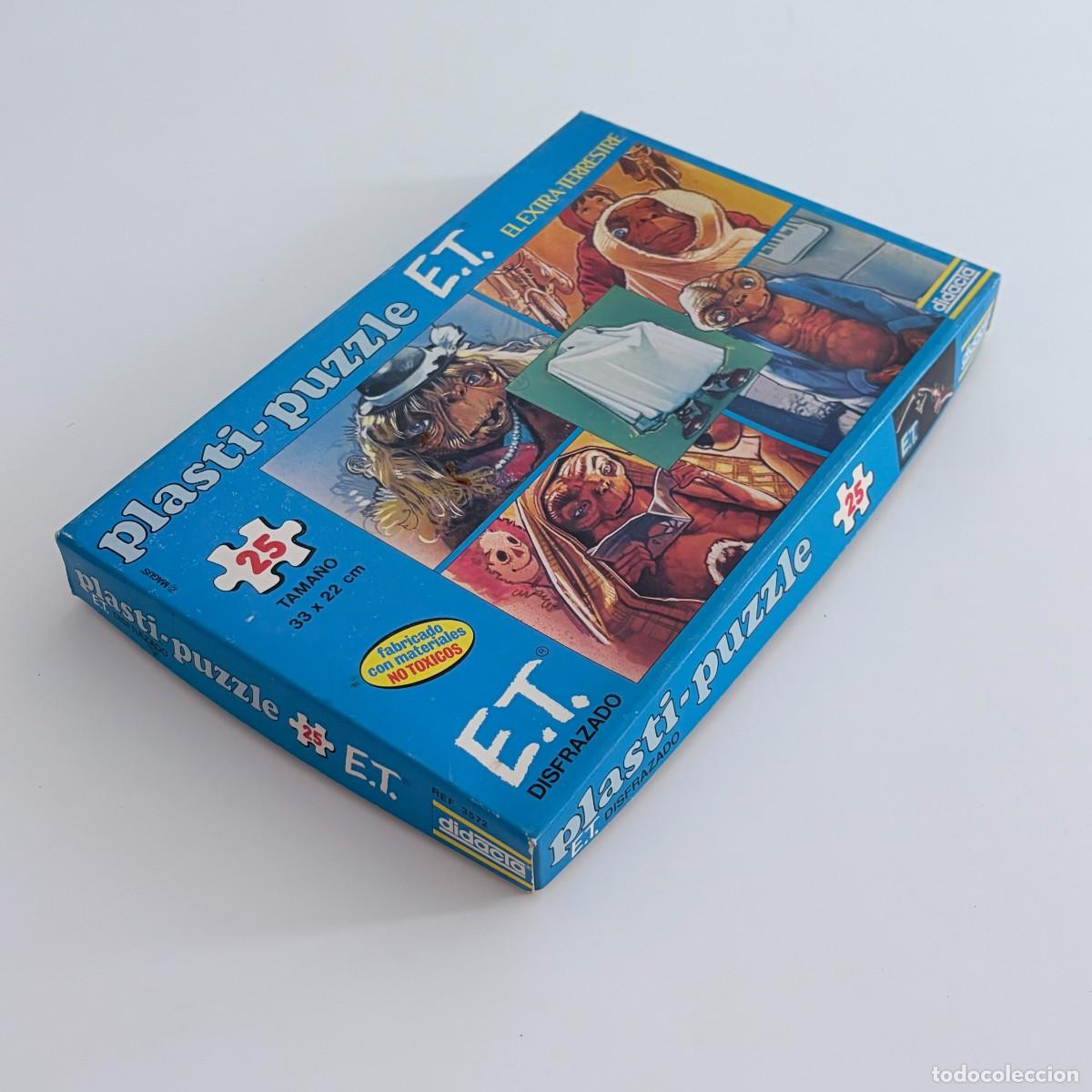 Puzzles: x4 Puzzle 25 Pieces ET The Extra-Terrestrial Didacta Spain very muy raro producto oficial buen estad