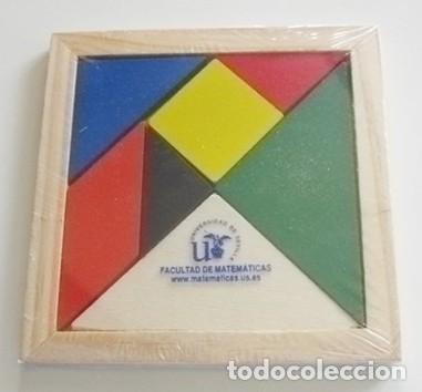 Puzzles: TANGRAM DE MADERA - JUEGO DE INGENIO ( ESTILO PUZLE ) - JUGUETE NUEVO - FACULTAD MATEM&Aacute;TICAS SEVILLA