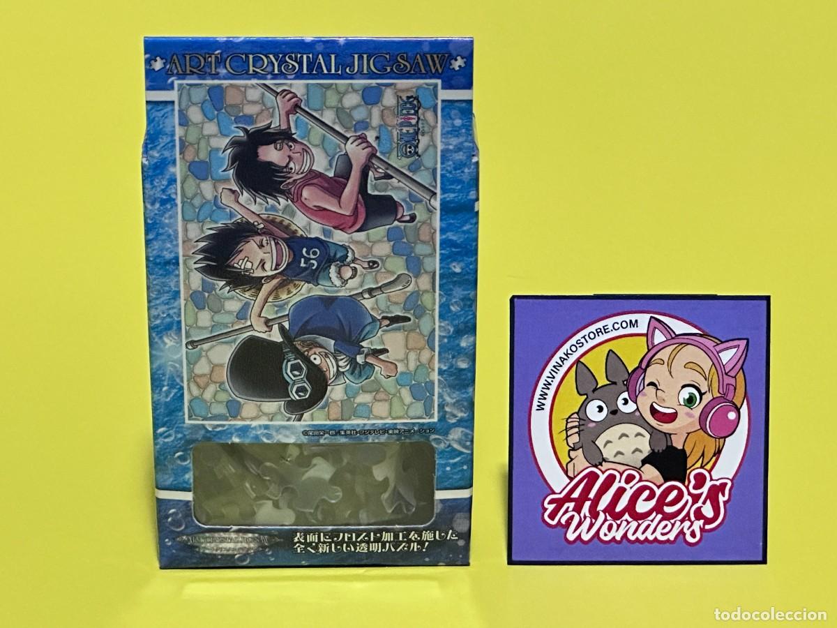 Puzzles: Luffy, Portgas & Sabot Art Crystal Jigsaw 126 Pieces New