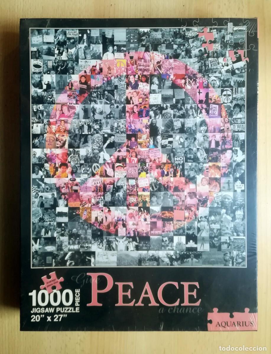 Puzzles: Puzzle precintado Guive peace a chance. 1000 piezas. A estrenar. 1000 piezas.