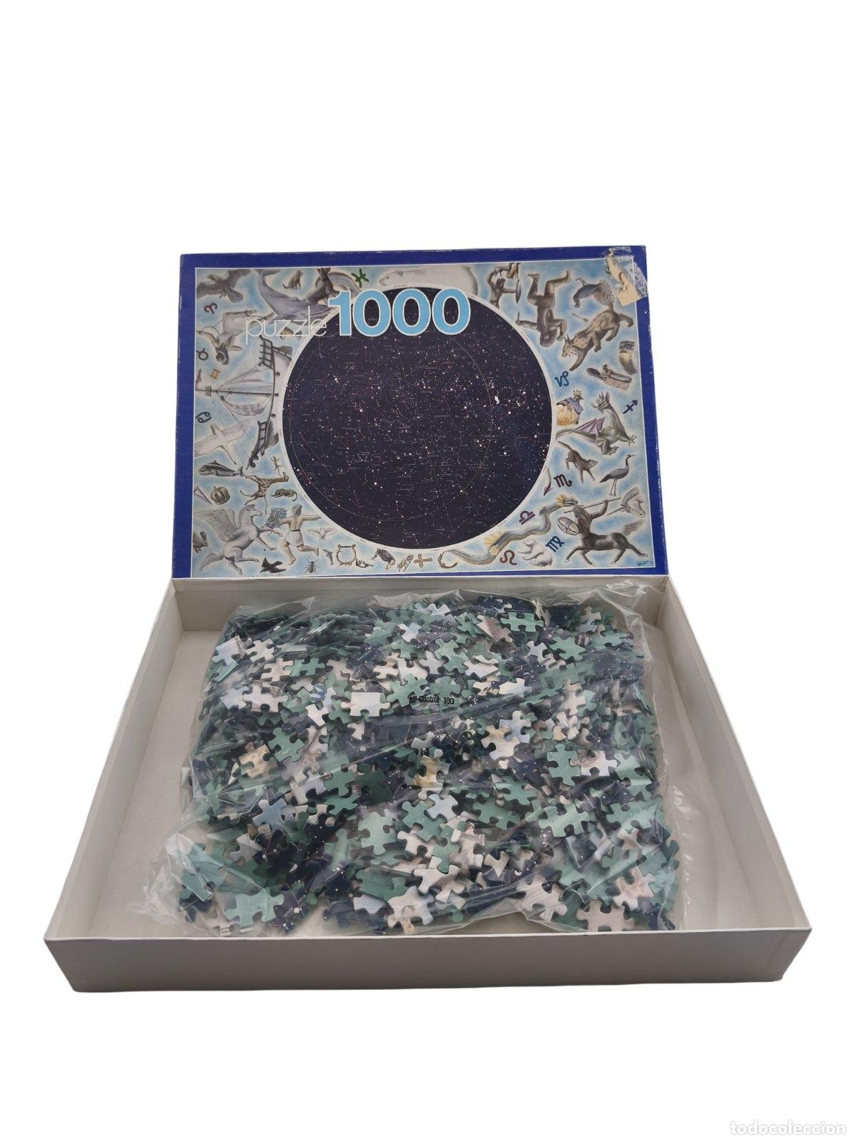 Puzzles: Puzle 1000 Piezas &rdquo;Mapa del Cielo en Espa&ntilde;a&rdquo; - De la l&aacute;mina &laquo;El cielo en Espa&ntilde;a&raquo; del Atlas Nacional