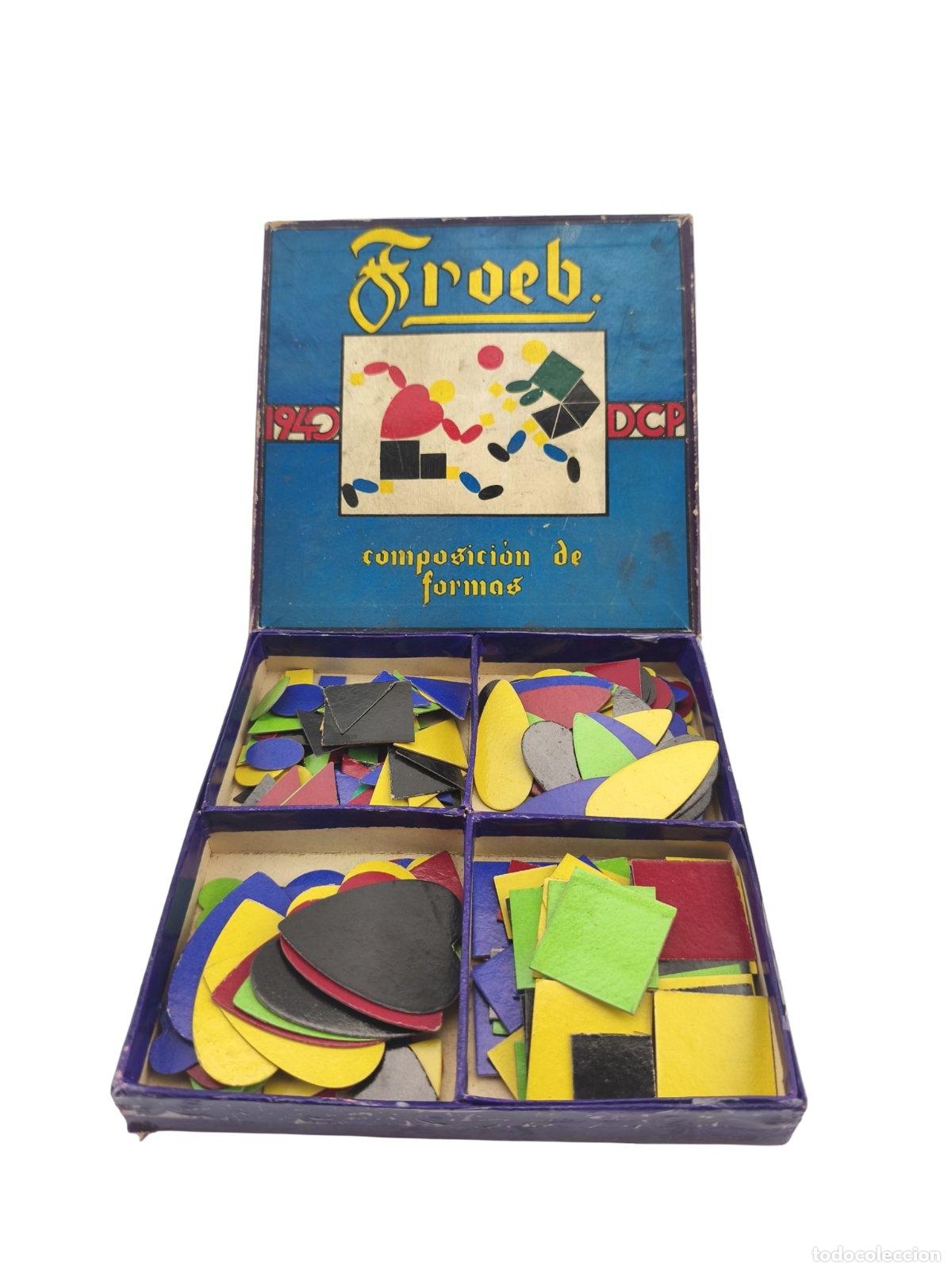 Puzzles: Antiguo Juego Did&aacute;ctico Froeb. &rdquo;Composici&oacute;n de Formas&rdquo; &ndash; DCP (A&ntilde;o 1940)