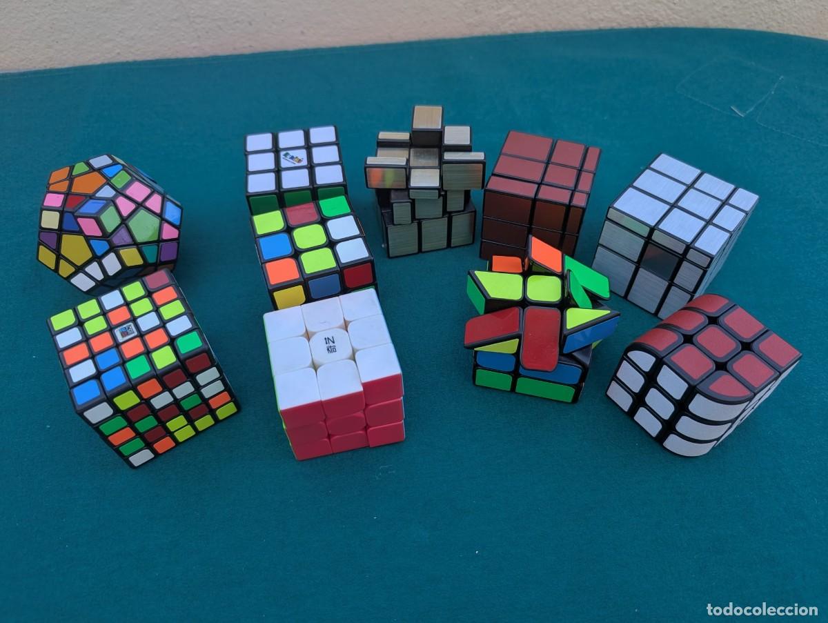Puzzles: Lote de 9 Cubos de Rubik y Rompecabezas