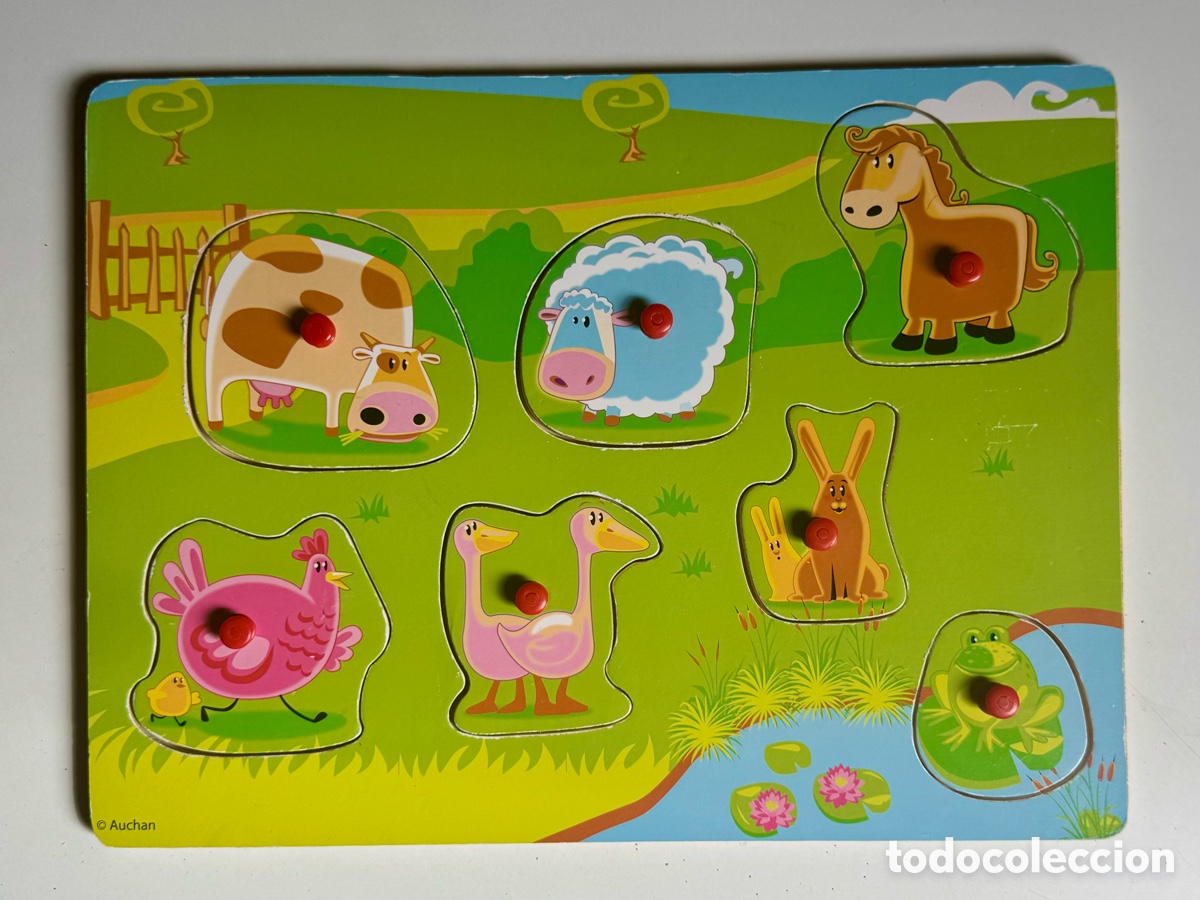 Puzzles: LOTE 3 PUZLES DE MADERA - Foto 2