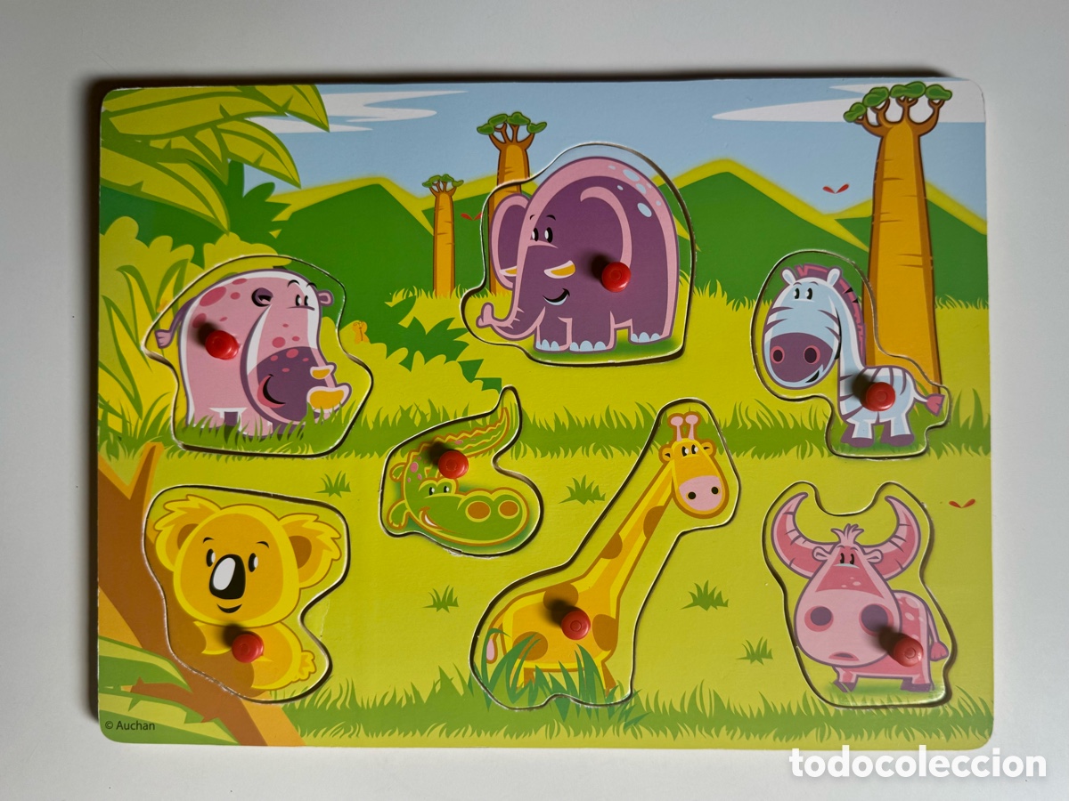 Puzzles: LOTE 3 PUZLES DE MADERA - Foto 4