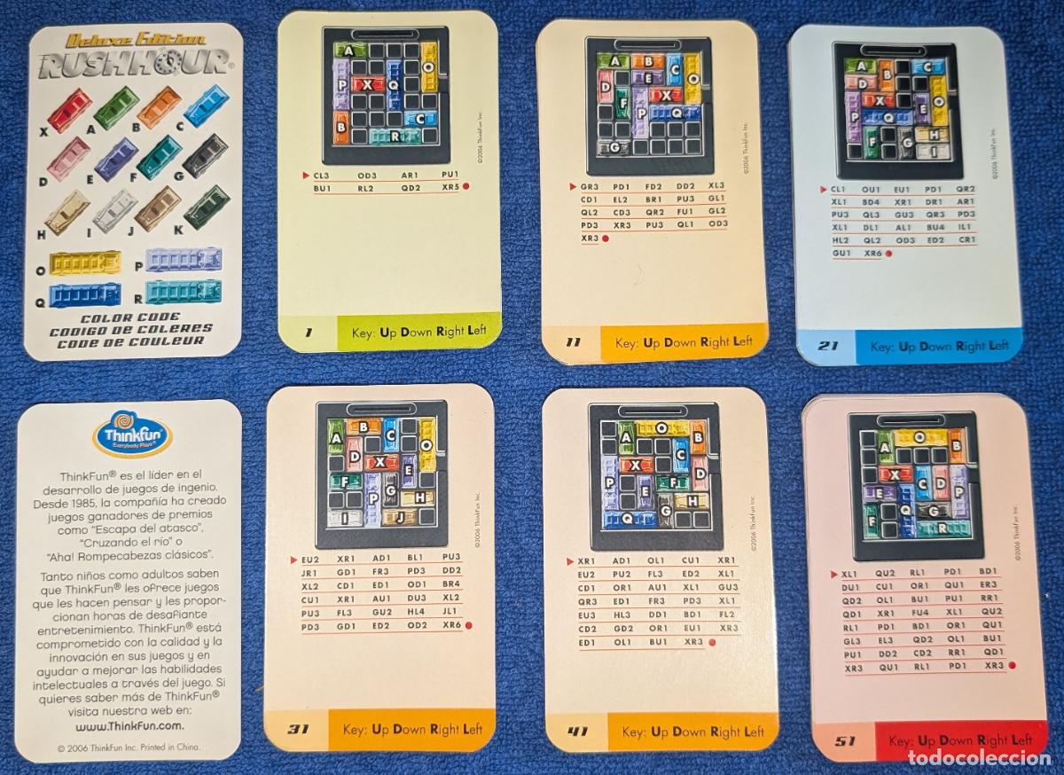 Puzzles: Rush Hour Deluxe Edition - Thinkfun (2006) &iexcl;Completo! - Foto 4