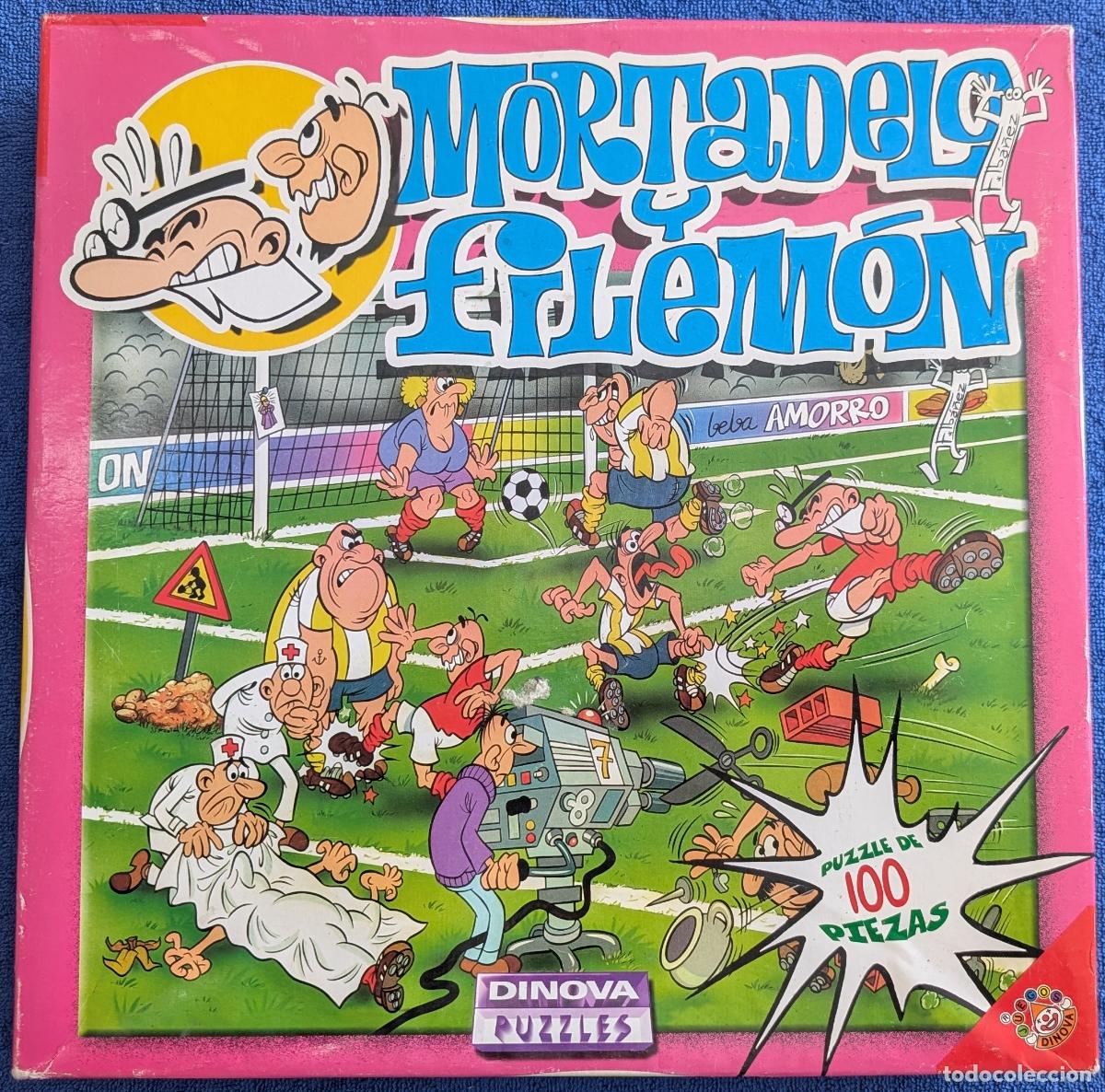 Puzzles: Moryadelo y Filem&oacute;n - Puzzle 100 piezas - Ediciones B - Dinova (2002)