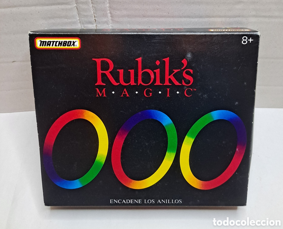 Puzzles: RUBIK'S MAGIC MATCHBOX.NUEVO EN CAJA.1986.UN RETO DIF&Iacute;CIL DE RESOLVER.RUBIK.ENCADENE ANILLOS.RUBIKS.