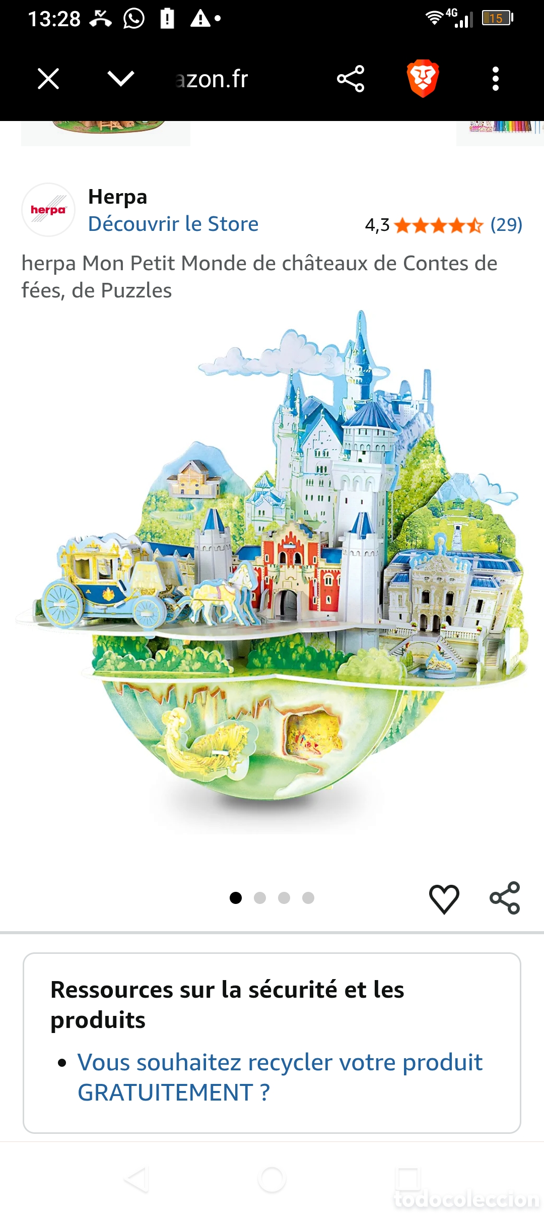 Puzzles: Puzzle 3d nuevo castillo - Foto 6