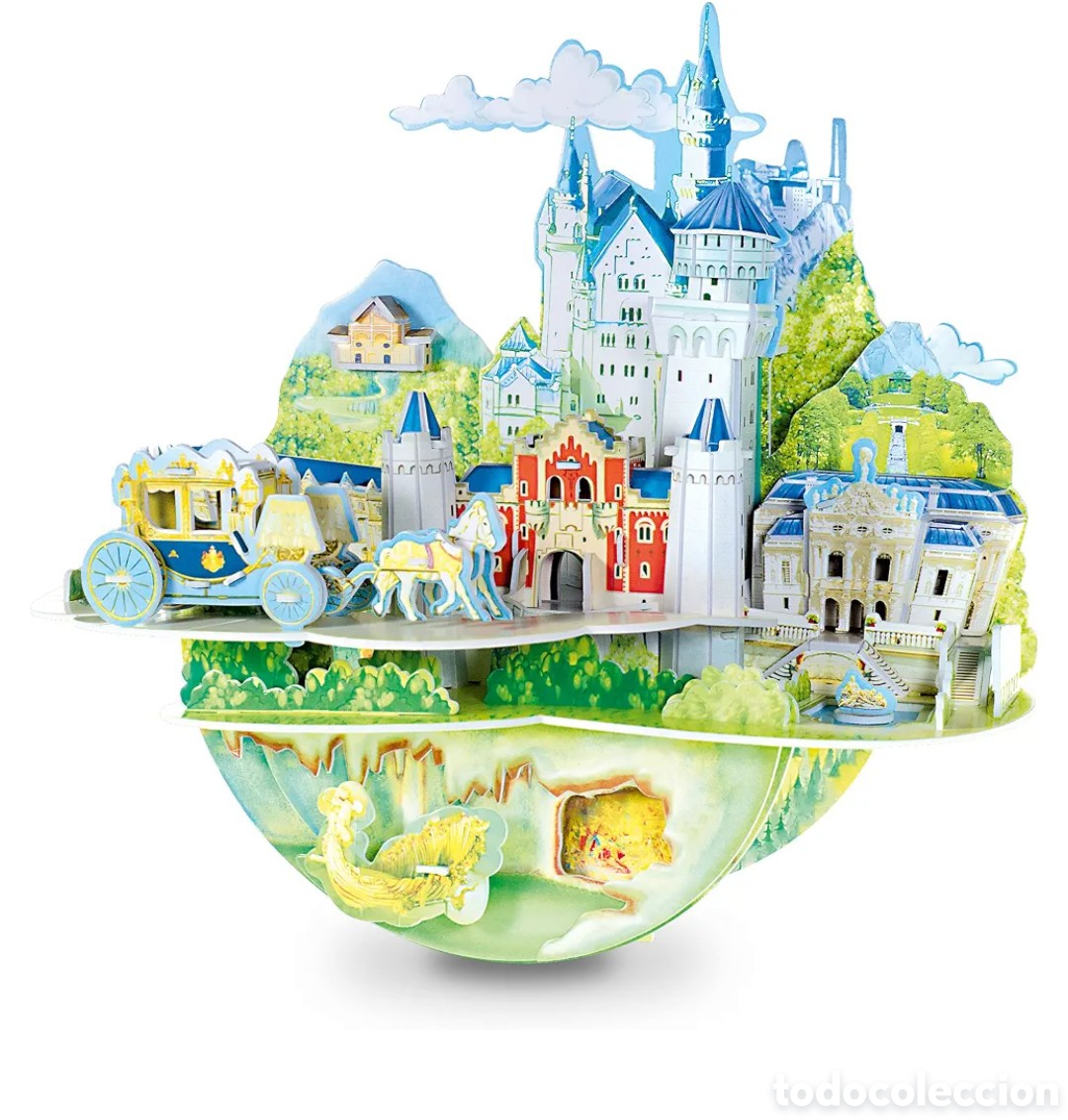 Puzzles: Puzzle 3d nuevo castillo