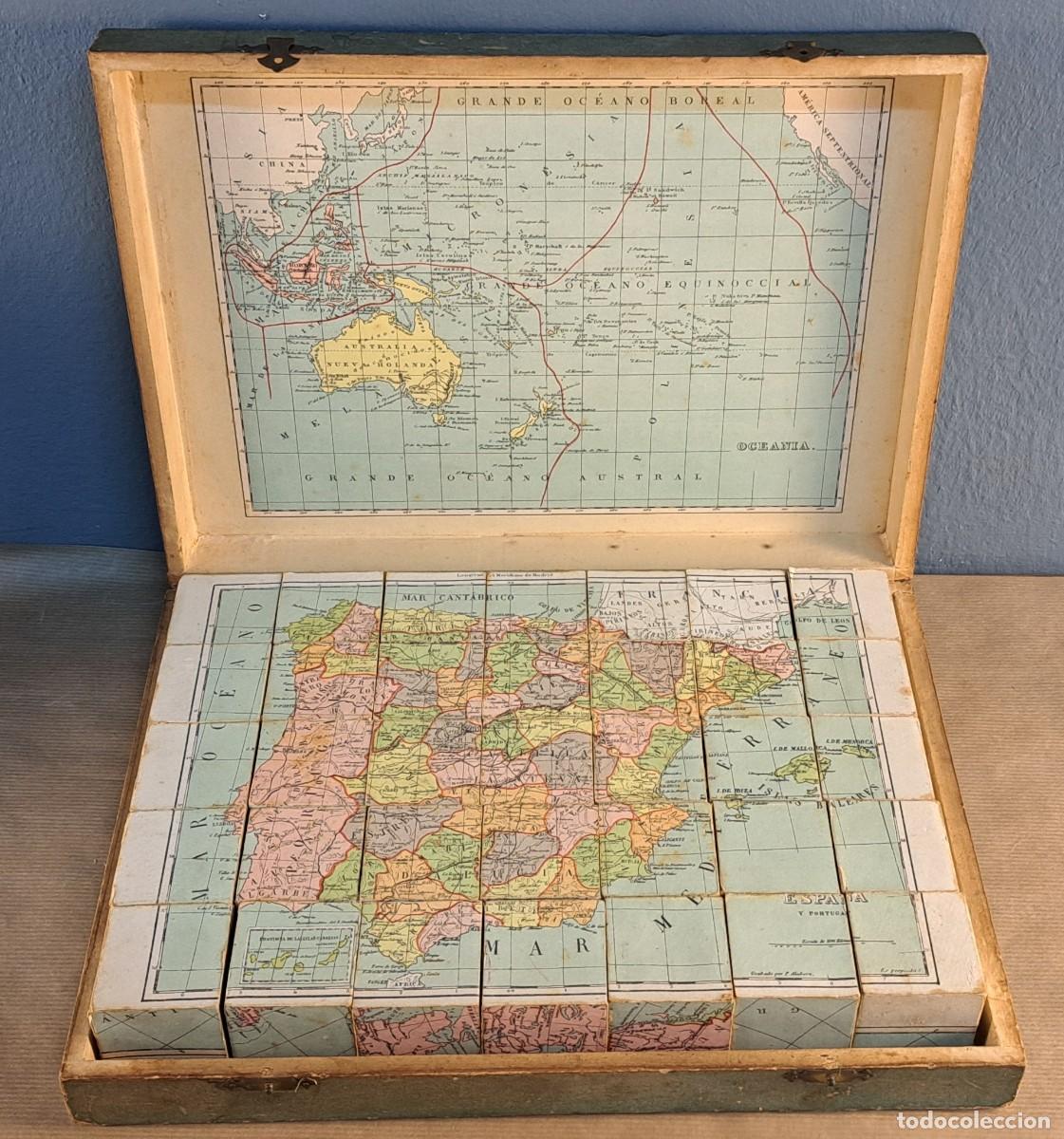 Puzzles: Puzzle, Juego educativo Mapa‑Mundi &ndash; Juguete Geogr&aacute;fico para los Ni&ntilde;os