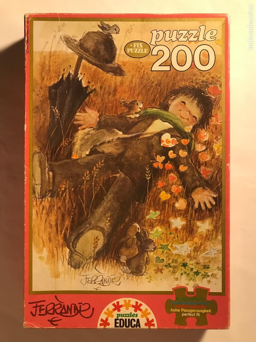 Puzzles: Puzzle Educa 7301, 1982. Ferr&aacute;ndiz. 200 piezas. 40 x 28 cm