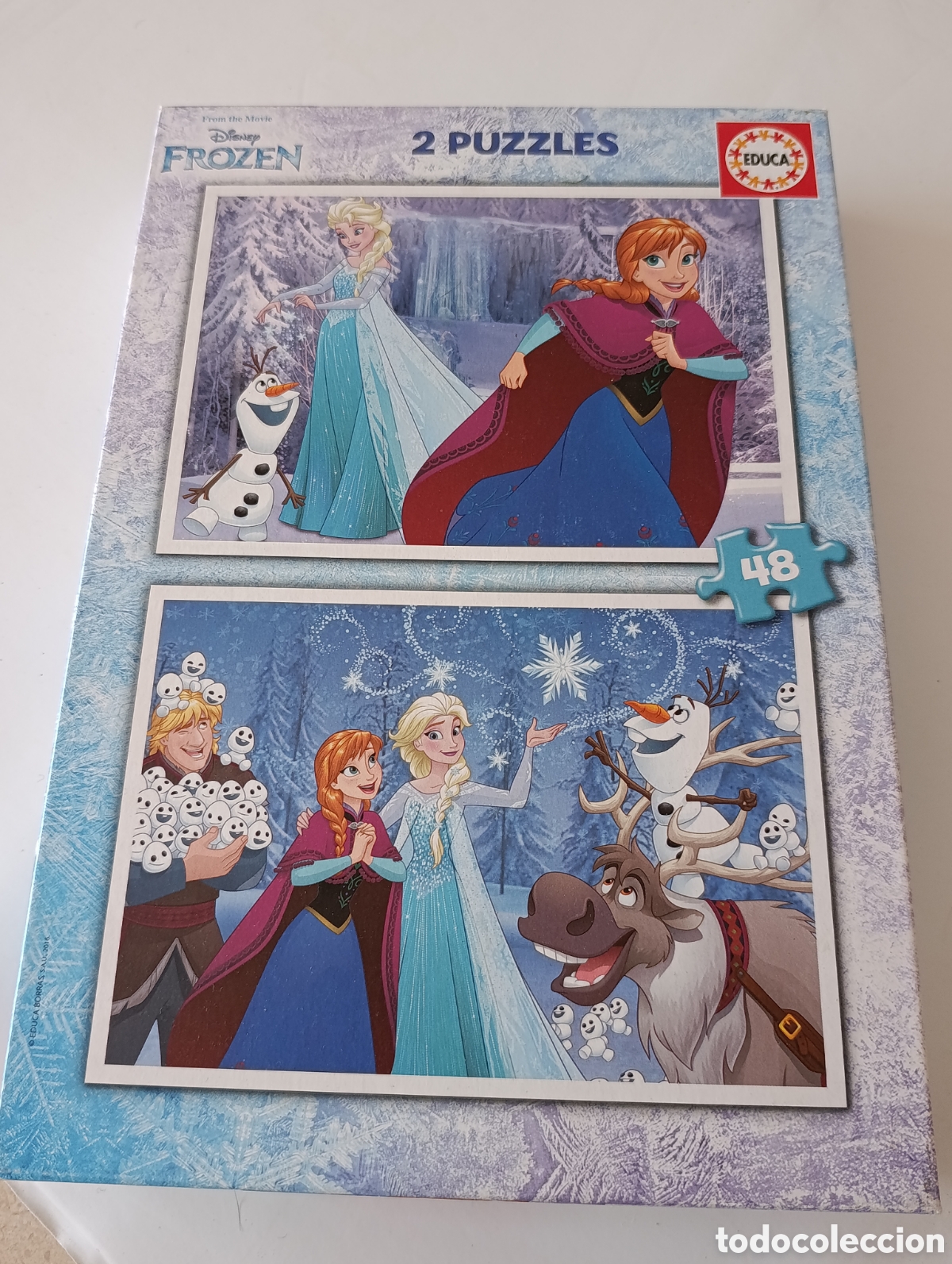 Puzzles: Puzzle Frozen consta de dos puzzles - Foto 3