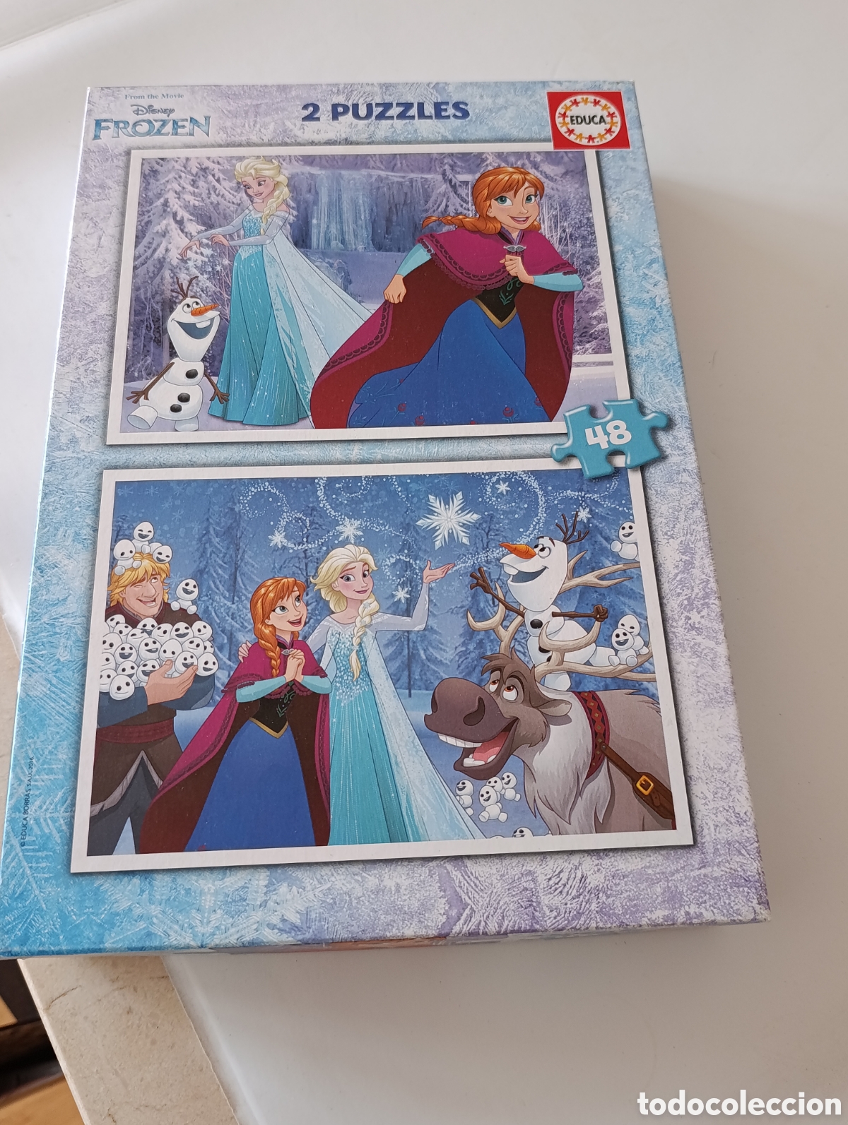 Puzzles: Puzzle Frozen consta de dos puzzles