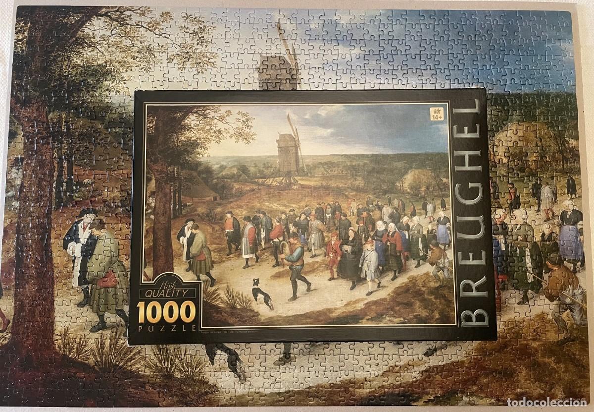Puzzles: Puzzle 1000 piezas &ndash; La procesi&oacute;n nupcial &ndash; Pieter Brueghel &ndash; D-Toys