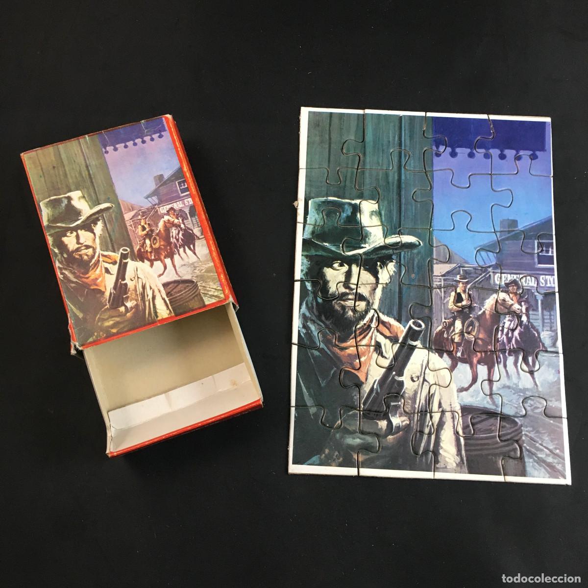Puzzles: Puzzle ROJO. El Oeste Americano. 24 piezas. Vintage 60s.