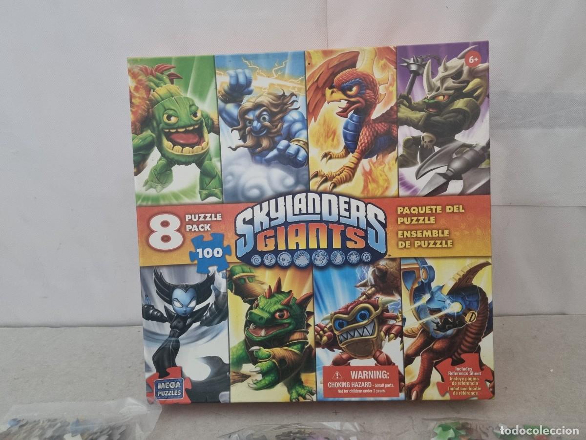 Puzzles: Puzzle Skylanders Giants caja con 8 puzzles de 100 piezas - Foto 2