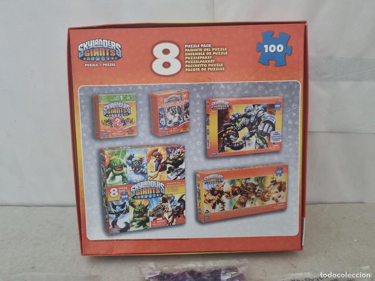 Puzzles: Puzzle Skylanders Giants caja con 8 puzzles de 100 piezas - Foto 13