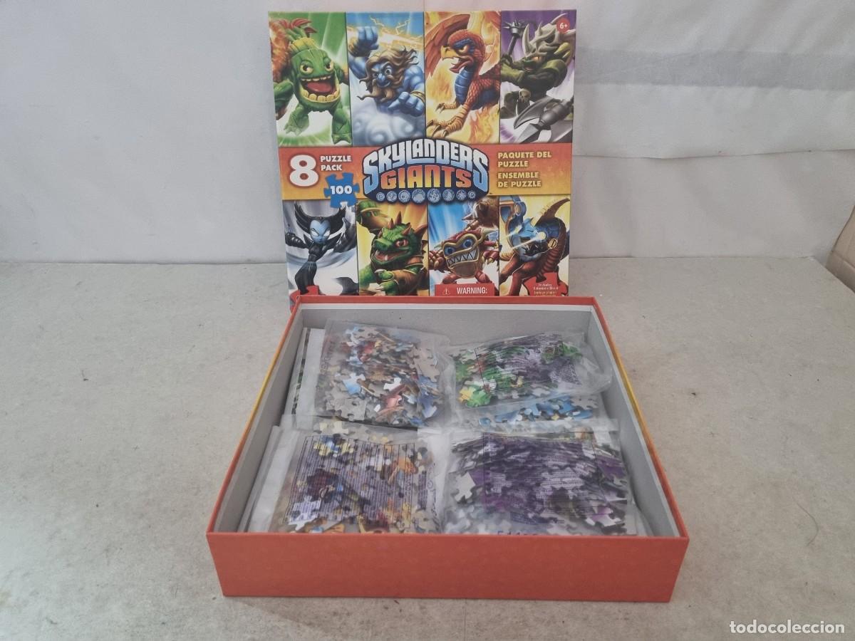 Puzzles: Puzzle Skylanders Giants caja con 8 puzzles de 100 piezas - Foto 23
