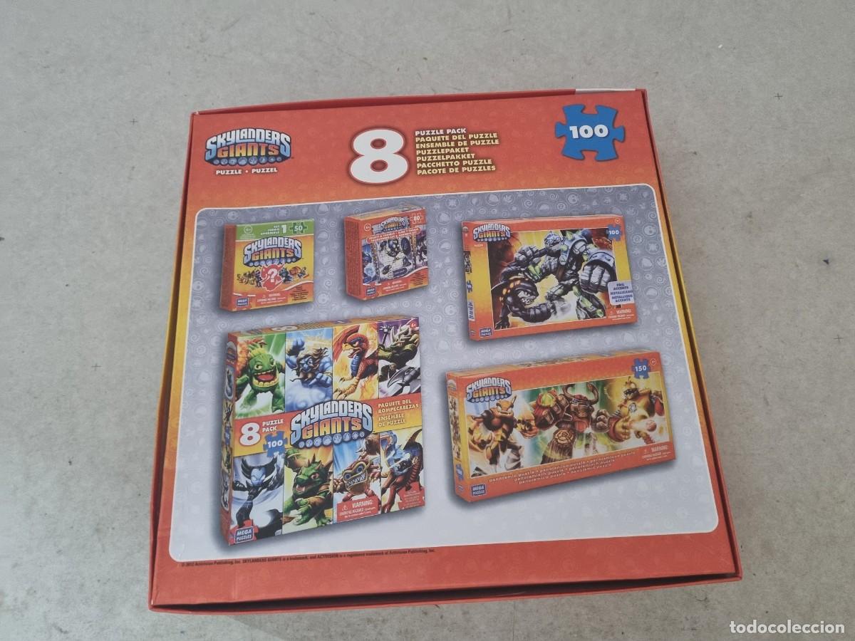 Puzzles: Puzzle Skylanders Giants caja con 8 puzzles de 100 piezas - Foto 29