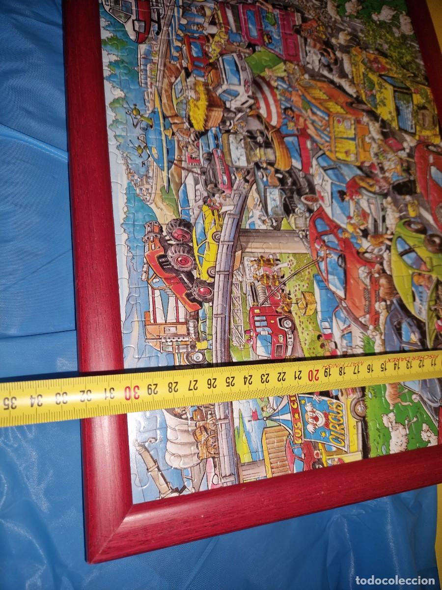 Puzzles: PUZZLE EDUCA CON MARCO DE MADERA Y CRISTAL - Foto 2