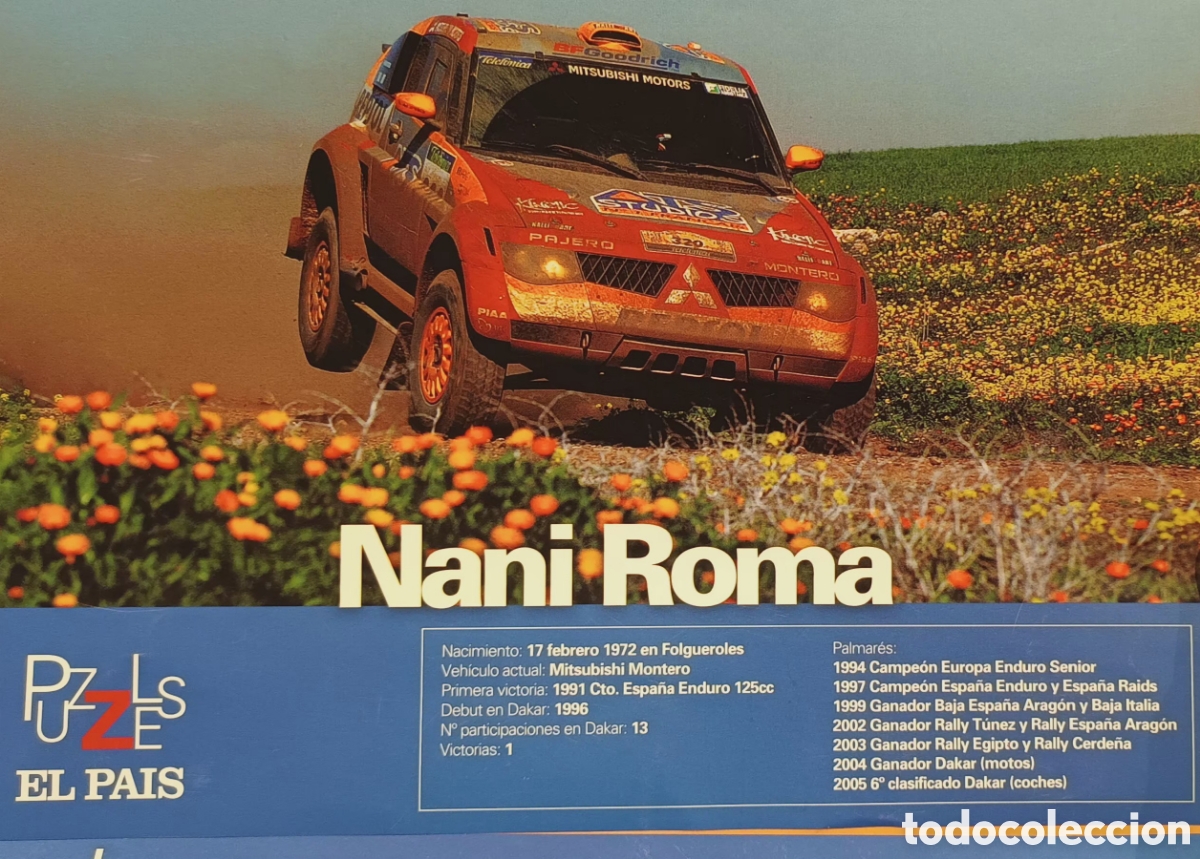 Puzzles: PUZZLE NANI ROMA. RALLY DAKAR - Foto 2