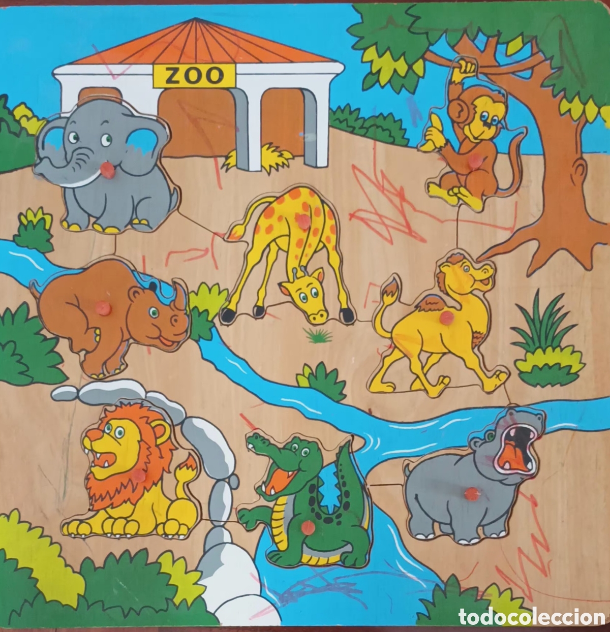 Puzzles: PUZZLE ANIMALES DEL ZOO - Foto 1