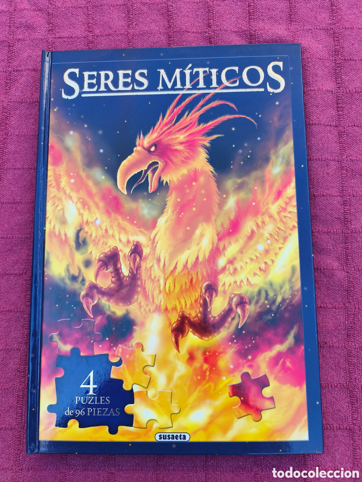 Puzzles: SERES M&Iacute;TICOS LIBRO CON 4 PUZLES PUZZLES SUSAETA