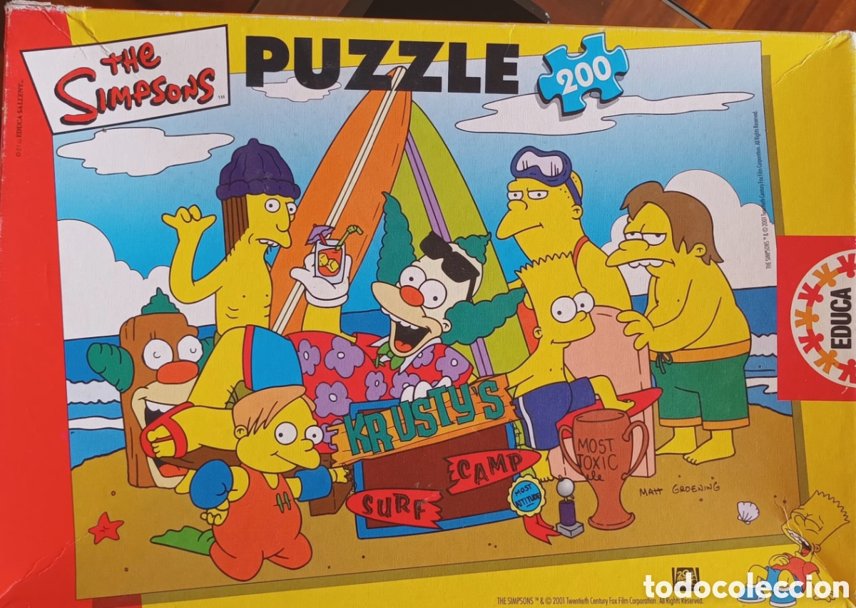 Puzzles: PUZZLE DE LOS SIMPSONS - Foto 3