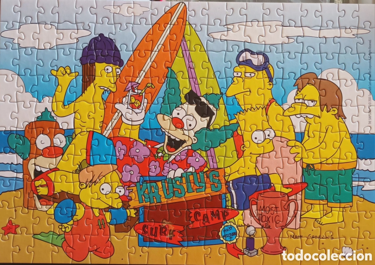 Puzzles: PUZZLE DE LOS SIMPSONS