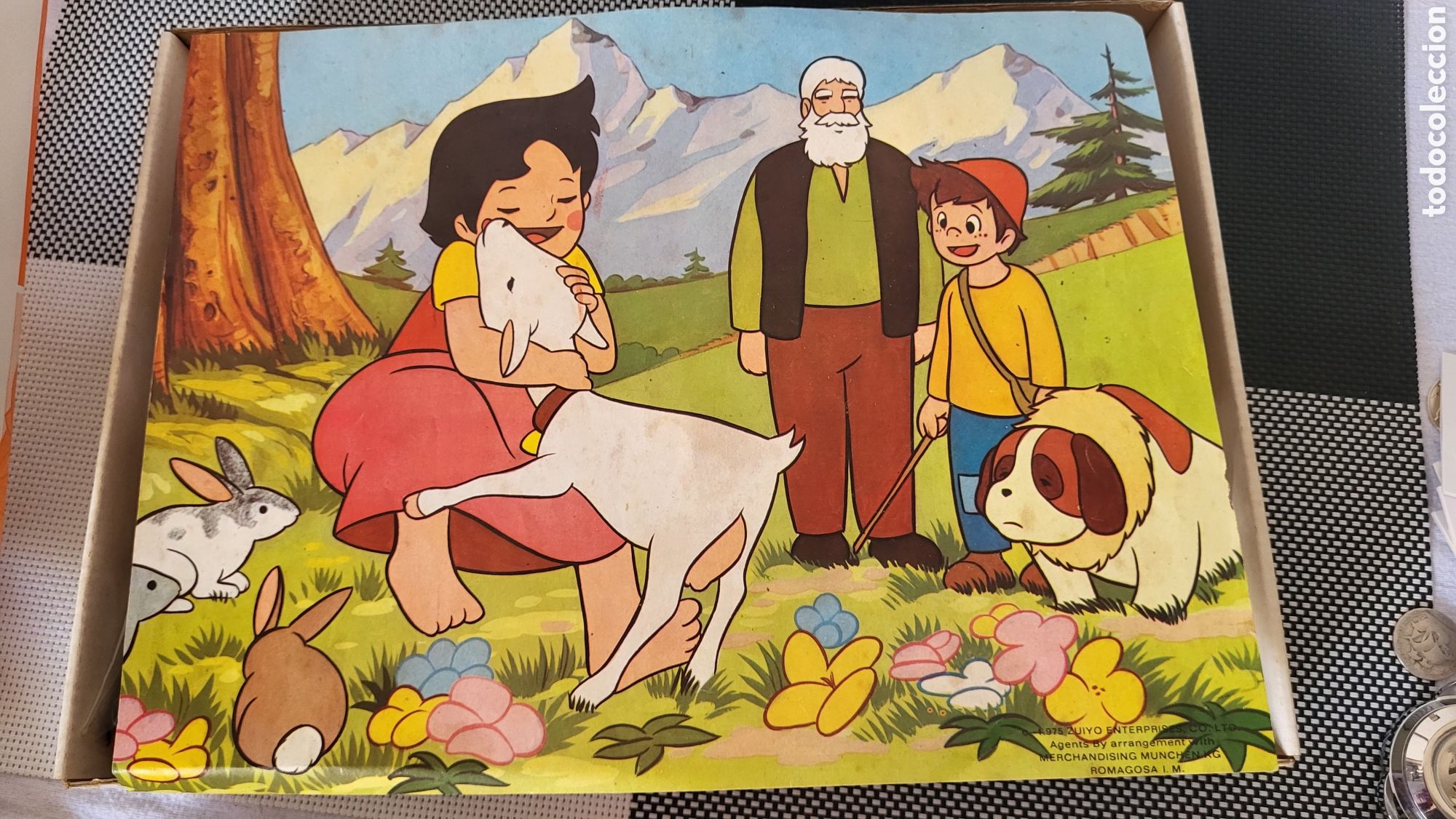 Puzzles: Juego de puzle antiguo Heidi - Foto 3