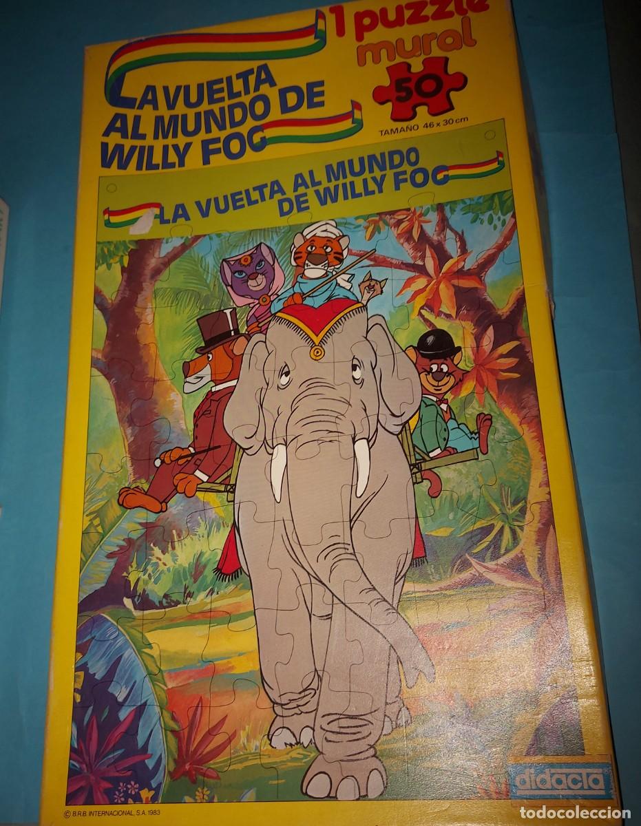 Puzzles: PUZZLE LA VUELTA AL MUNDO DE WILLY FOC