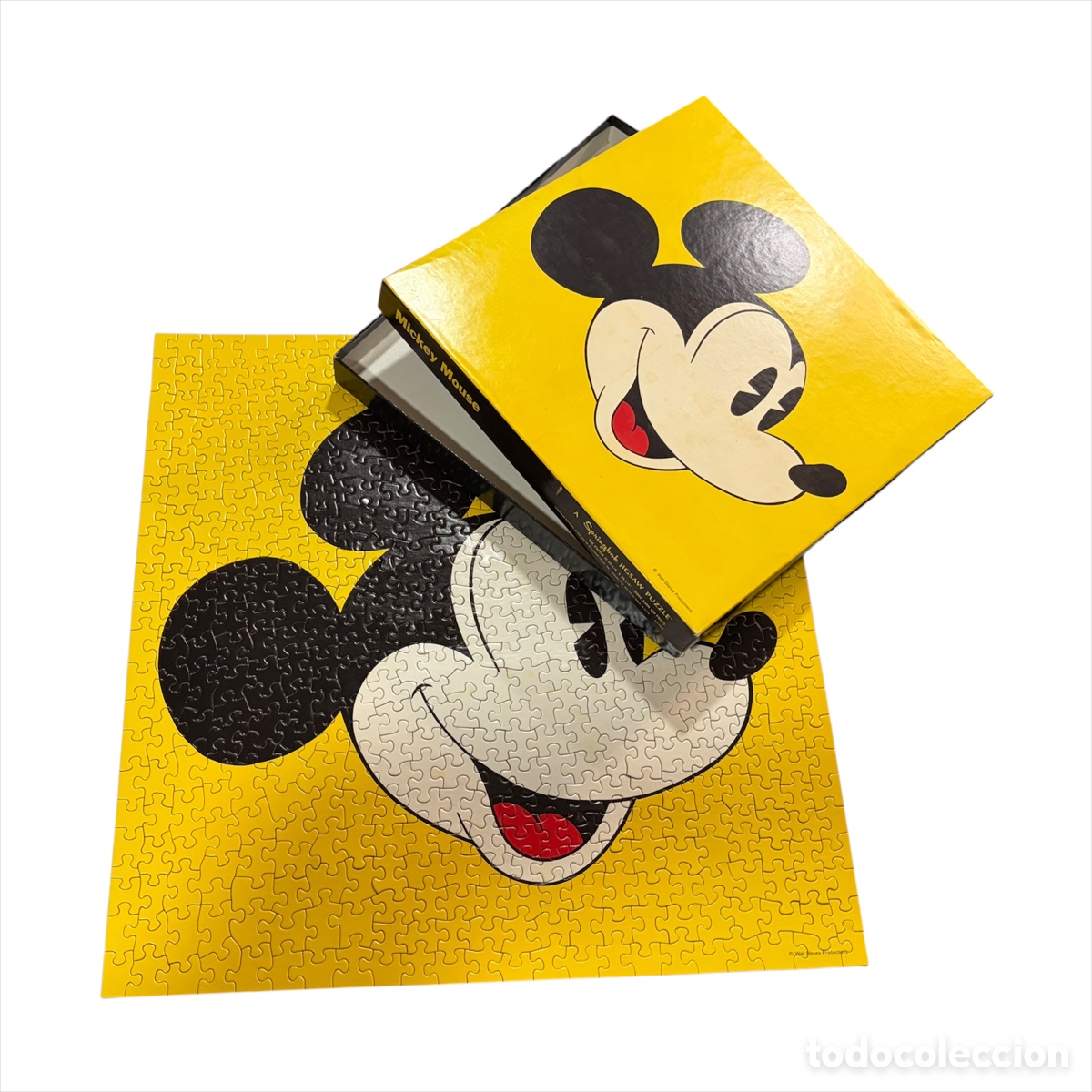 Puzzles: puzzle mickey mouse disney springbok hallmark de 1972 + de 500 piezas completo