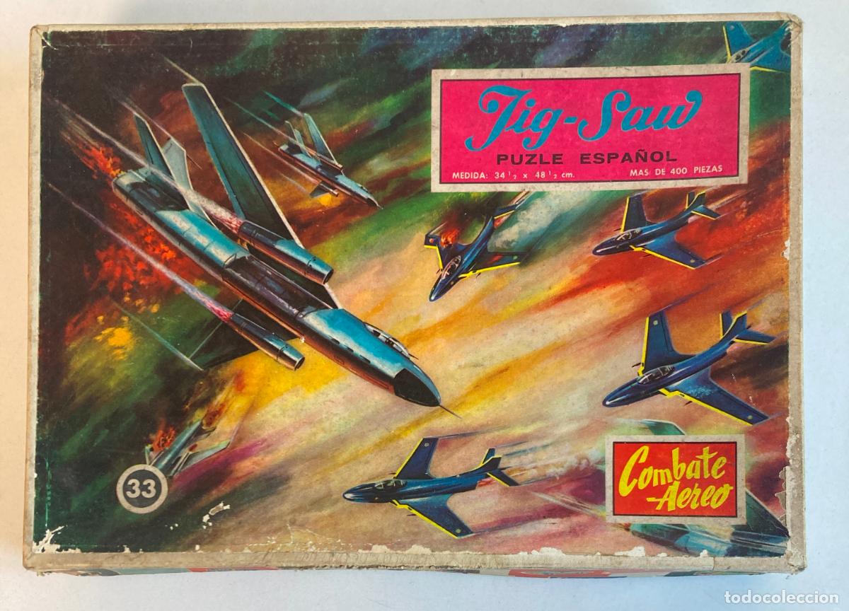 Puzzles: JIC-SAU. PUZLE ESPA&Ntilde;OL, COMBATE AEREO - SIN ESTRENAR
