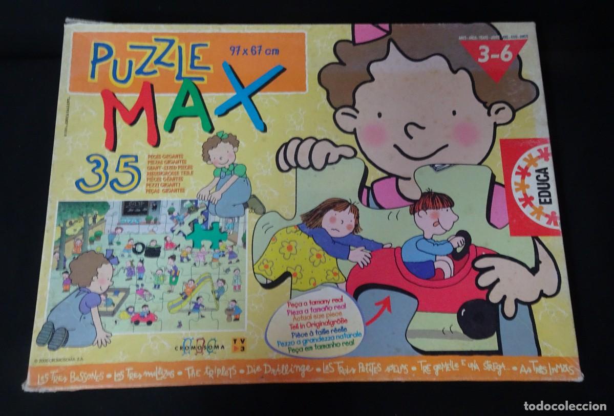 Puzzles: ANTIGUO PUZZLE MAX 35 PIEZAS, LES TRES BESSONES, LAS TRES MELLIZAS, TAMA&Ntilde;O GRANDE, VER FOTOS
