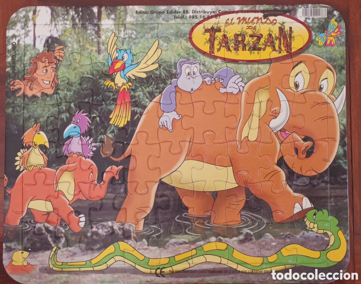 Puzzles: PUZZLE EL MUNDO DE TARZAN - Foto 1