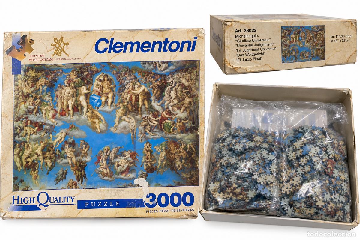Puzzles: Puzle Clementoni 3000 El Juicio Final Miguel &Aacute;ngel art. 33022 - bolsa cerrada