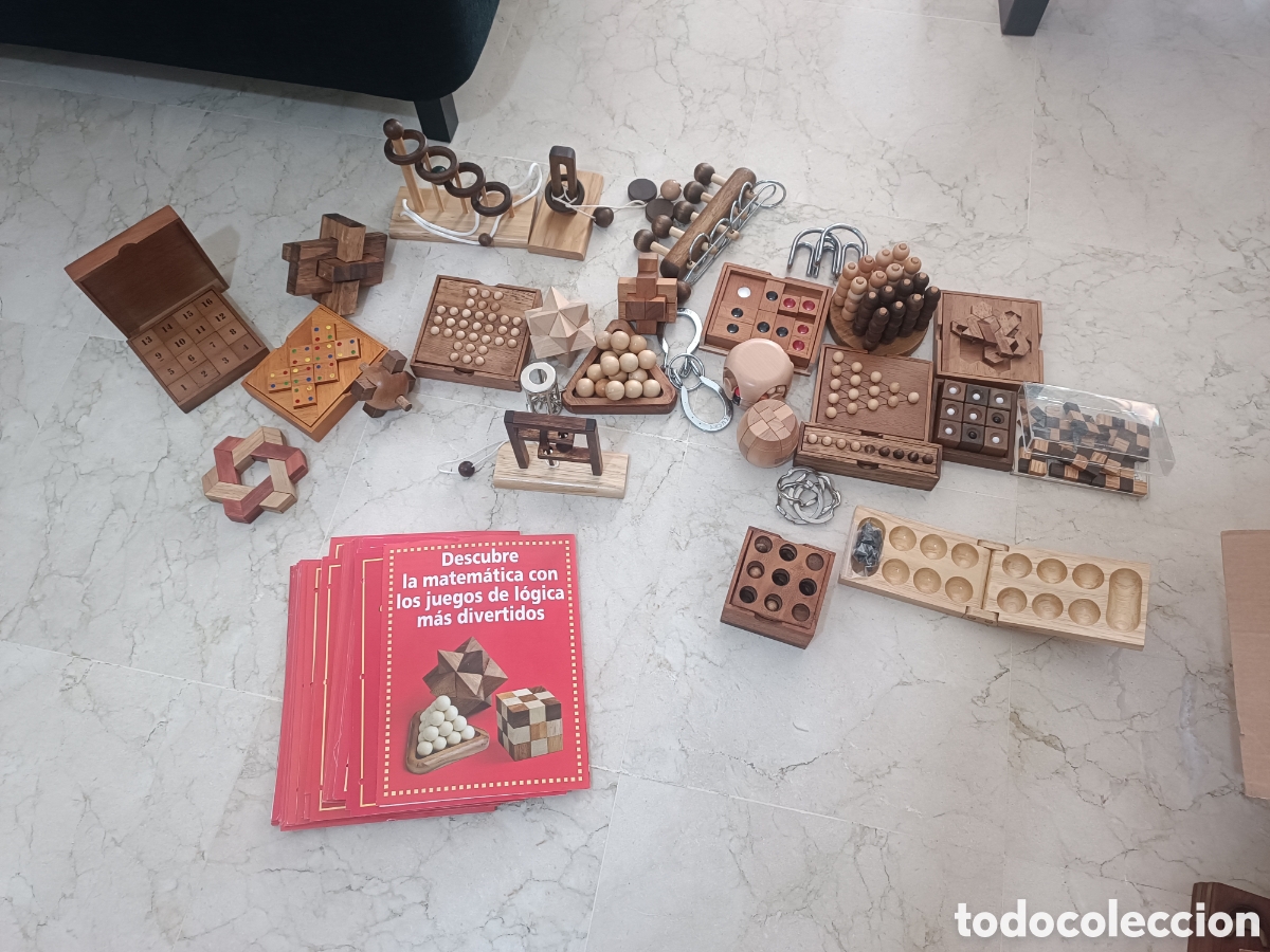 Puzzles: Juegos de ingenio coleccion incompleta. Descubre la matem&aacute;tica con juegos de l&oacute;gica m&aacute;s divertidos